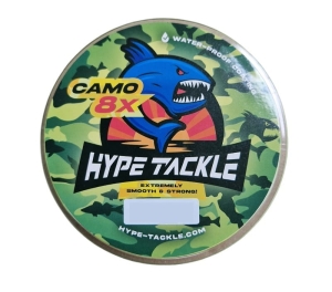 Hype Tackle WP8 Camo Grün 0.25mm, 22kg 300m