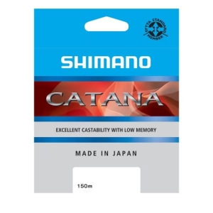 Shimano Catana Angelschnur 150m 0.225mm 5.4kg Grau