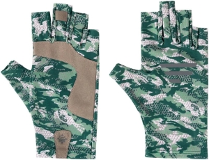 Favorite Solar Fishing Handschuhe UPF50 Grün L/XL