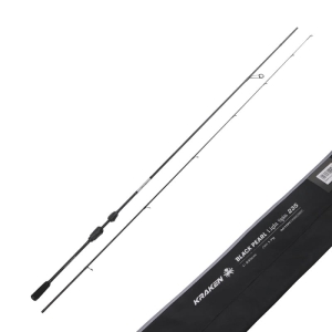 Rute Kraken Black Pearl LIGHT SPIN 2,35m 1-7g 2-teilig S