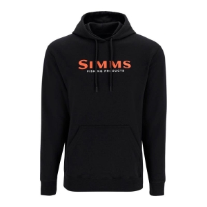 Sweatshirt Simms Logo Hoody Black M