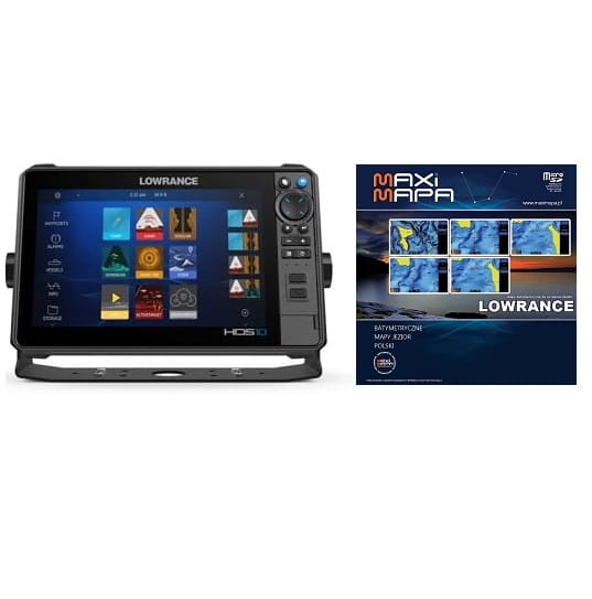 Zestaw LOWRANCE HDS 10 PRO + Maximapa Poland.jpg