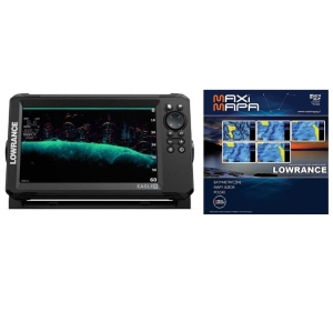 Set LOWRANCE Eagle 9 + Maximapa Północ