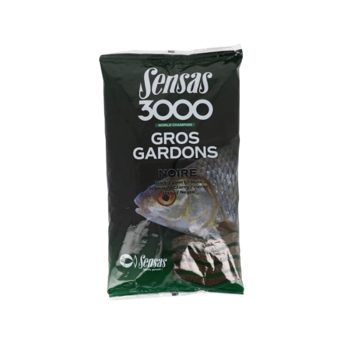Zanęta Sensas 3000 Gros Gardons Noire 1kg.jpg