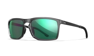 Brille Wiley AXE Capt Pol Green Mirr Amber Glos