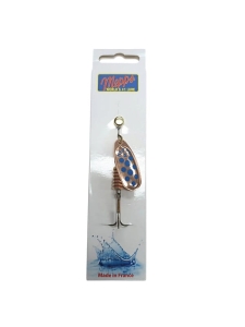 Mepps COMET DECORE Kupfer/blaue Punkte 3/6,5 g