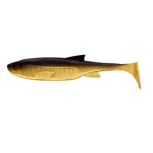 Libra Lures Kraken Shad 4‘' 10 cm 009 GOLD 6 Stück