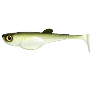 Libra Lures Embrion Shad 8‘' 20 cm 031 OLIV WH 1 Stück