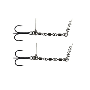 Hype Tackle Premium Stinger #2/0 13 cm 20 kg für Gummiköder 17-20 cm 2 Stück