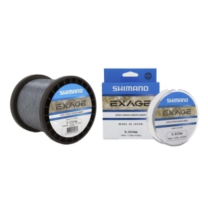 Shimano Angelschnur Exage 0,305 mm 300 m 7,5 kg Stahlgrau
