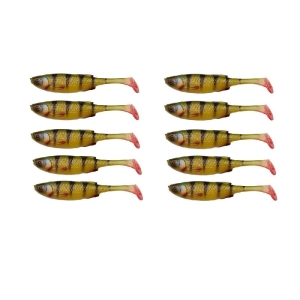 SET 10 Stück Savage Gear Craft Shad 8,8 cm 4,6 g Perch