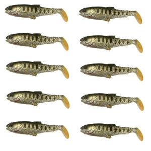 SET 10 Stück SG Craft Cannibal PT 8,5 cm Olive Pearl Silver Smolt