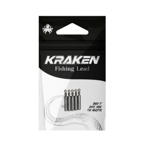 Kraken Seitenblei für Drop-Shot-Rigs 10 g 5 Stück