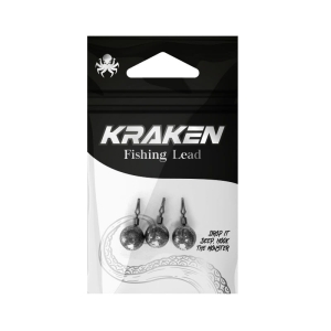 Kraken Drop-Shot-Kugel 3,5g 3 Stück
