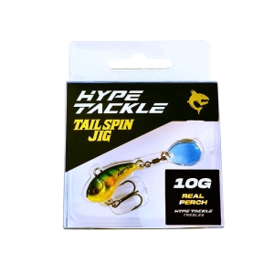 Hype Tackle Tail Spin Jig Real Perch 10g