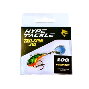 Hype Tackle Tail Spin Jig Firetiger 10g