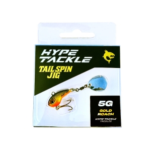 Hype Tackle Tail Spin Jig Gold Roach 5g