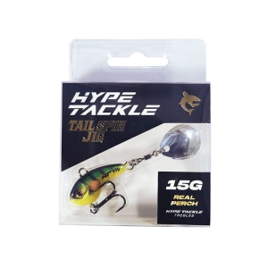 Hype Tackle Tail Spin Jig  Real Perch 15g