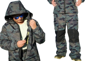 Winteranzug Kraken Camo Größe M