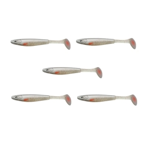 Gummis im Großpack – Set Berkley Sick Smash 17 cm Silver Roach 5 Stück
