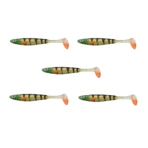 Gummis im Großpack – Set Berkley Sick Smash 17 cm Transparent Perch 5 Stück