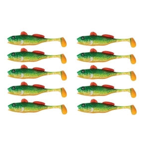 Gummifische im Großpack – Set Berkley Pulse Realistic Goby 7 cm Firetiger 10 Stk.