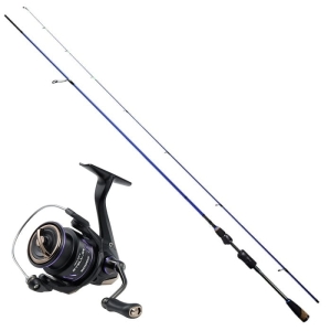 Set Hype Tackle H2 UL 2,05 m bis 5,5 g 2-teilig + Rolle Select Stellar 2000S