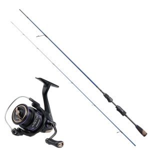 Set Hype Tackle H2 UL 1,85 m bis 4,5 g 2-teilig + Rolle Select Stellar 1500S