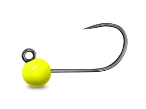 Delphin główka jigowa wolfram fluo żółty 6,4mm 2,2g #4 5 szt.
