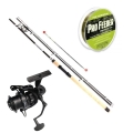 Zestaw Kraken Black Pearl Feeder 3,30m 80g 3+3cz + Kraken Black Pearl Feeder 4500 V2 + Żyłka VDE-Robinson Pro Feeder 0,225mm 230m.jpg