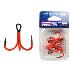 Hype Tackle ST56 UV Drillingshaken #2/0, 5 Stück