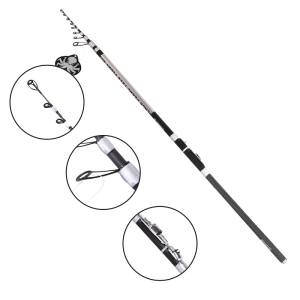 Kraken Black Pearl TELE FLOAT Rute 4,00 m 6-teilig bis 20 g