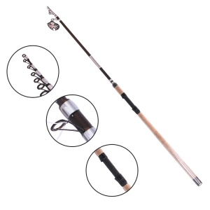 Angelrute Kraken Black Pearl TELE MATCH 3,90 m 7-teilig 25–30 g