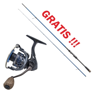 Aktionsset: Rolle Hype Tackle H2 3000 + Rute Hype Tackle H2 Target Jig XF GRATIS!
