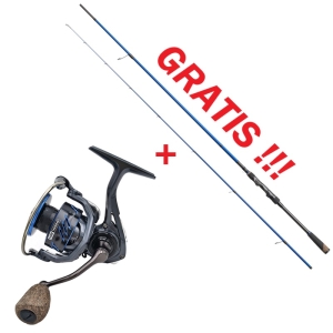 Aktionsset: Rolle Hype Tackle H2 3000 + Rute Hype Tackle H2 Target Zander MH (bis 35 g) GRATIS!