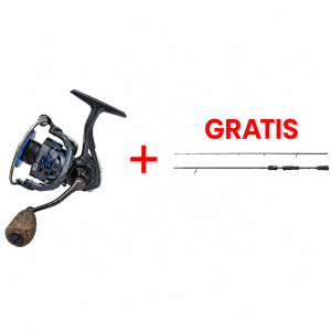Aktionsset: Rute Abu Garcia Spike S Jigging 2.44 m 12–35 g 2-teilig + Rolle Hype Tackle H2 3000
