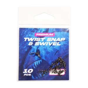 Hype Tackle Twist Snap Wirbel mit Einhänger #8 S