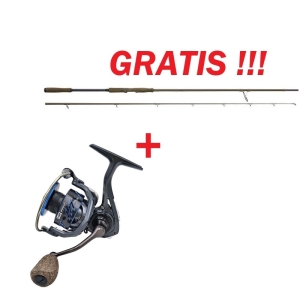 Rolle Hype Tackle H2 3000 + GRATIS Angelrute SG4 Medium Game 1.98 m 12-35 g 2-teilig