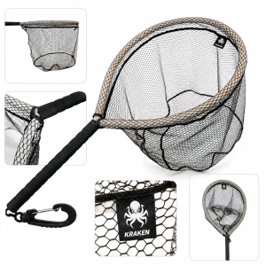 Kescher Kraken Black Pearl 55×45/30 cm