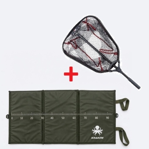 Angelset | Abu Garcia Spike Kescher 60 × 50 cm + Kraken Abhakmatte 94 × 48 × 2 cm