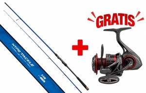 Kaufe die Hype Tackle H2 Target Jig 251 cm 7–28 g Rute + erhalte die Ryobi Zauber N.C.R.T. 3000 Stationärrolle GRATIS!