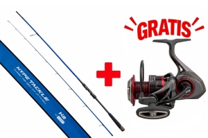 Kaufe die Hype Tackle H2 Target Asp 286 cm bis 28 g Rute + erhalte die Ryobi Zauber N.C.R.T. 4000 Stationärrolle GRATIS!