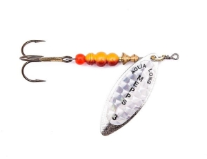 Mepps AGLIA LONG RAINBO Silber/silver 2/7g