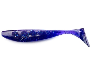 FishUP Wizzle Shad 5.5cm #060 Dark Violet Peacock Silver 10St.