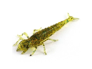 FishUP Diving Bug 5cm #036 Karamellgrün Schwarz 8St