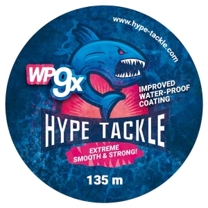 Angelgeflechte Hype Tackle WP9 Black 0,12mm, 9,7kg 135m