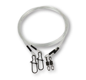 EFFZETT MONO SPIN LEADER 55cm 27kg 1.0mm 2pcs