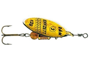 DAM Effzett Predator Yellow Glitter Nr. 1 / 4g Spinner