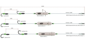 MADCAT ADJUSTA PROFI RIVER RIG "WORM & SQUID" L
