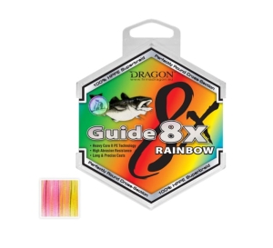 Angelgeflechte DRAGON GUIDE 8X RAINBOW 0.20mm 250m